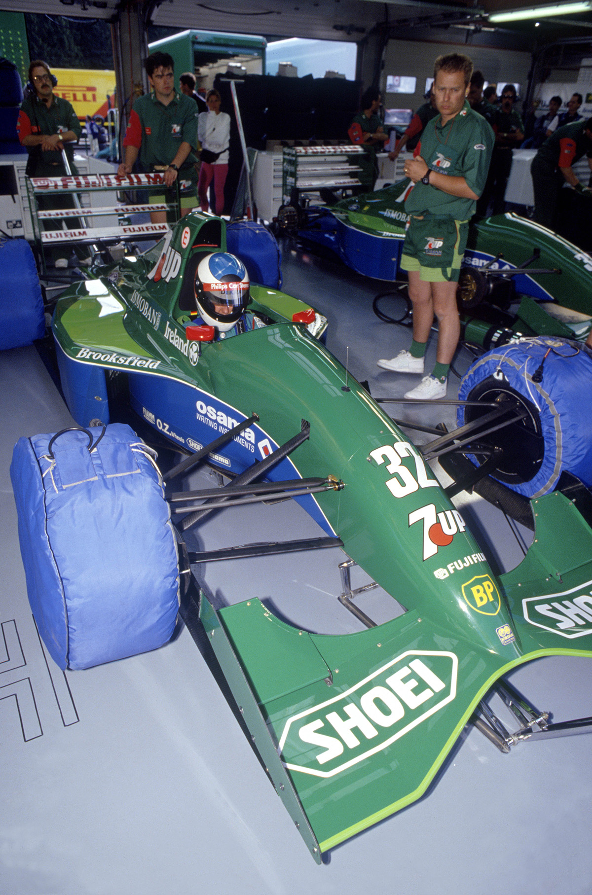 Michael Schumacher's F1 debut at the 1991 Belgian Grand Prix